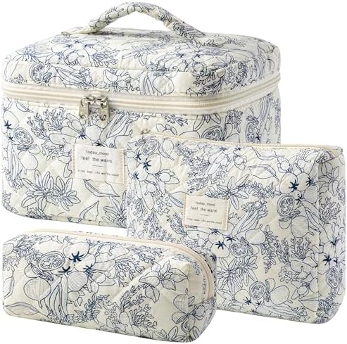 HBselect Quilted Makeup Bag by HBselect