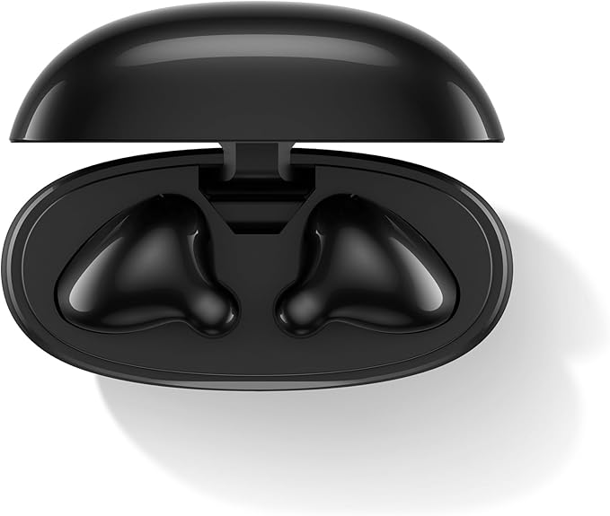 Lenovo E310 True Wireless Stereo Earbuds Bluetooth 5.3 ENC Noise-Cancelling Black In-Ear Headphones 13mm Speaker Type-C Charging 20h Battery Life for Music Calls Comfortable Fit Wireless Earbuds