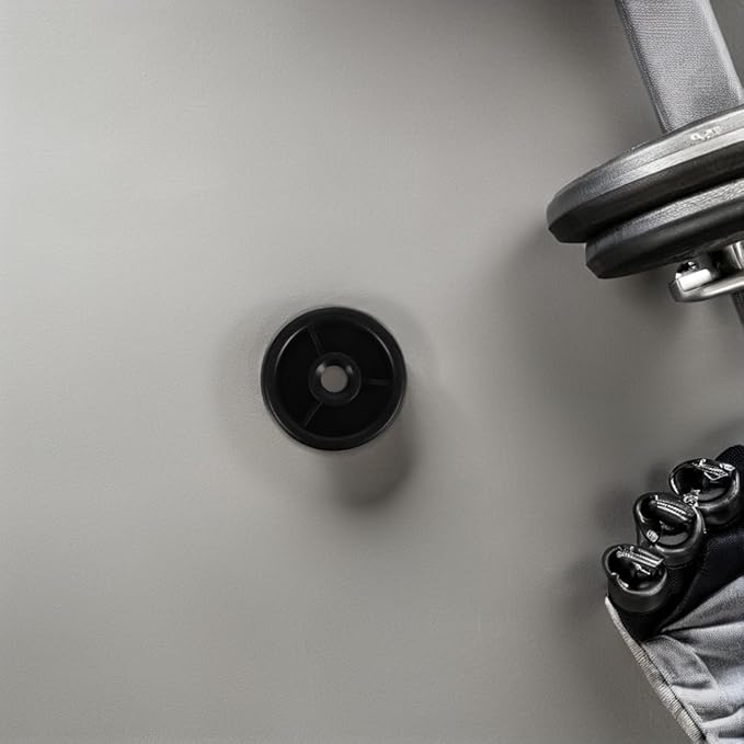 DECHOUS Heavy Duty Plastic Roller Wheel Replacement for Fitness Equipment Smooth Workout Plastic Casters for Treadmill Exercise Bike Home Gym