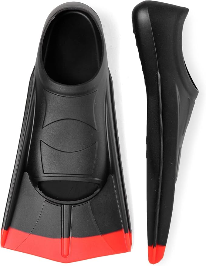 Kids Swim Fins,Short Comfortable Flippers for Lap Swimming and Training for Child,Girls,Boys,Beginners