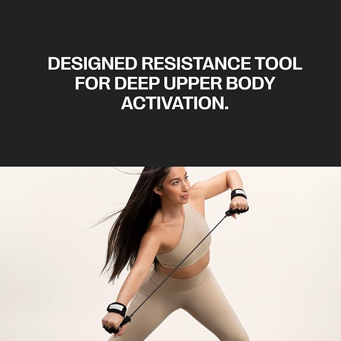 Pvolve P.Band Exercise Resistance Band - Home Workout Equipment to Strengthen Arms, Back and Shoulders, Light Weight Comfortable Glove Design to Improve Mobility, Stability and Posture