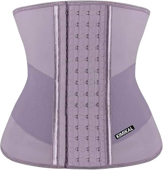 KIMIKAL Women Waist Trainer Corset Belt: Under Clothes Sport Tummy Control Long Torso Shapewear