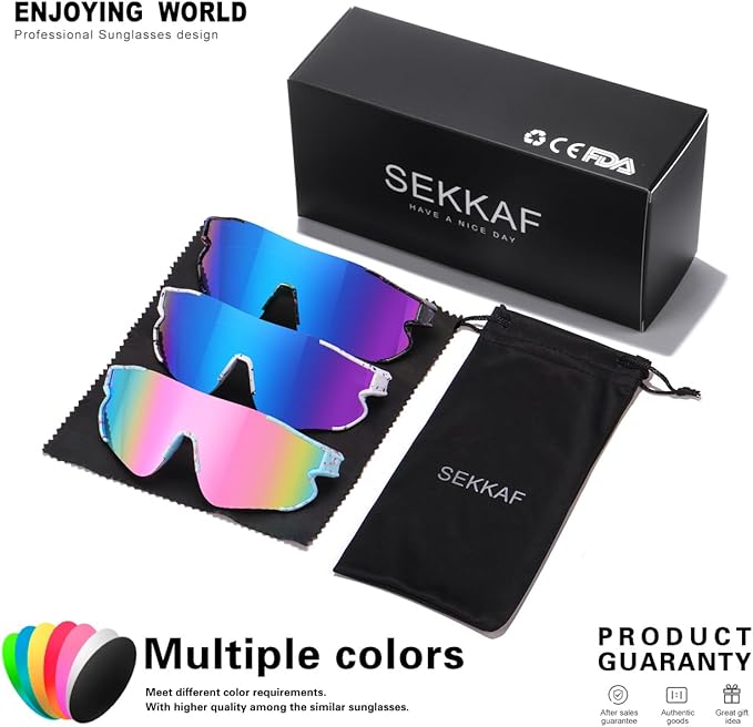 Kids Baseball Sunglasses for Boys Girls Youth Softball Cycling Sports Sunglasses UV400 Protection Age 5-12