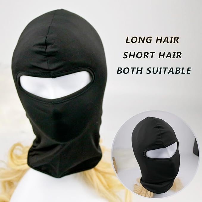 2 PCS Balaclava Full Face Mask Head Mask Ski Mask Windproof Face Cover Motorcycle Balaclava for Women Men