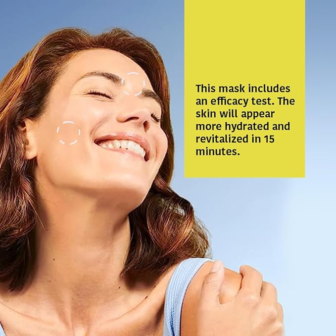 IROHA NATURE, Skin Care Mask to Repair and Soothe After Sun Exposure - Pack of 5 Pieces