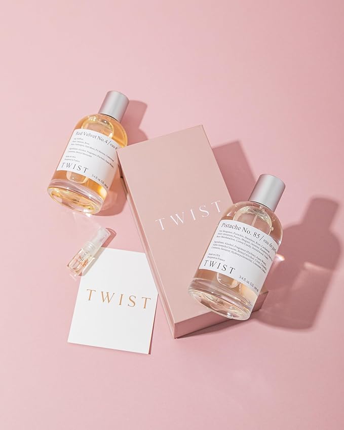 Twist - Rosa Lina No. 58 - Eau De Parfum Inspired by Perfume De Marly Delina, Long-Lasting Perfume For Women, Rose & Fruity, Vegan, Clean Ingredients, Fragrance - Spray 100 ml | 3.4 fl. oz.
