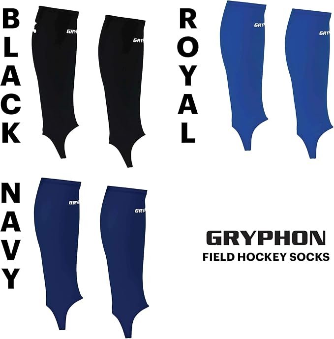 GRYPHON Over-The-Shinguard Socks for Field Hockey and Soccer Athletes