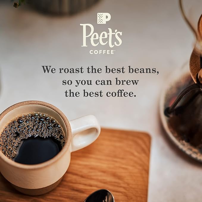 Peet's Coffee, Dark Roast Ground Coffee - French Roast 10.5 Ounce Bag