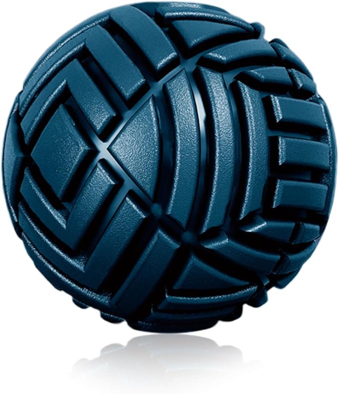 TETOP Fitness Muscle Massage Ball, 3.15in, Therapy Ball for Trigger Point Massage, Trigger Point Ball for Myofascial Release, Mobility Ball for Exercise & Recovery (Blue)