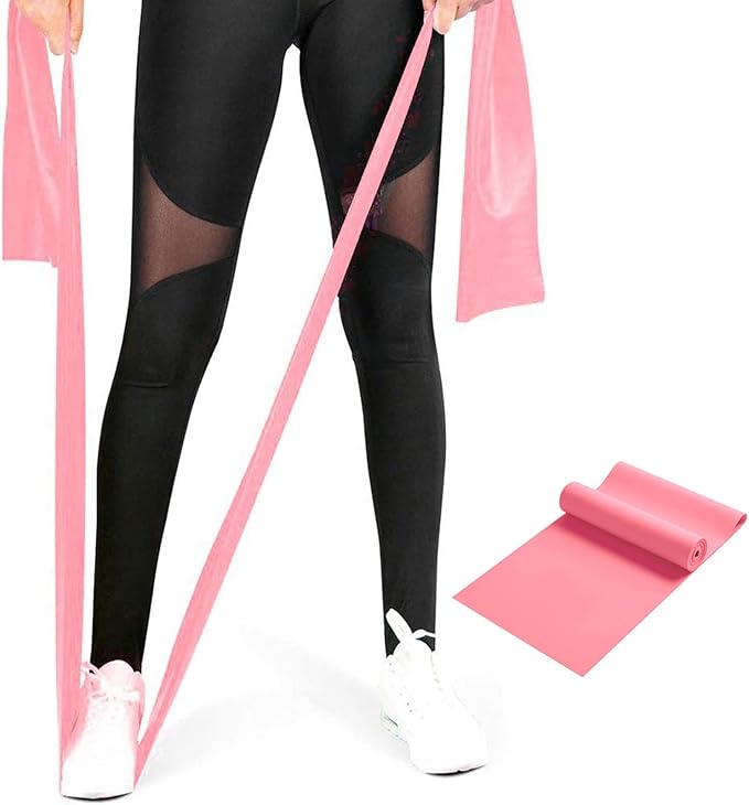 Resistance Bands, Elastic Exercise Bands for Working Out, Physical Therapy, Recovery, Yoga, Pilates, Strength Training