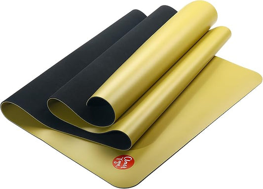 Clever Yoga Liquid Balance Thick Yoga Mat - Pro Exercise Yoga Mat with Non-Slip Surface for Home Gym, Earth-Friendly & Recyclable Pilates and Workout Pad Women & Men, 4.5 mm