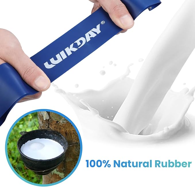 Resistance Bands for Working Out Exercise Loop Bands Workout Bands Set for Men Women Body Stretching, Crossfit Training, Home Workout, Physical Therapy, Booty Legs, Set of 5