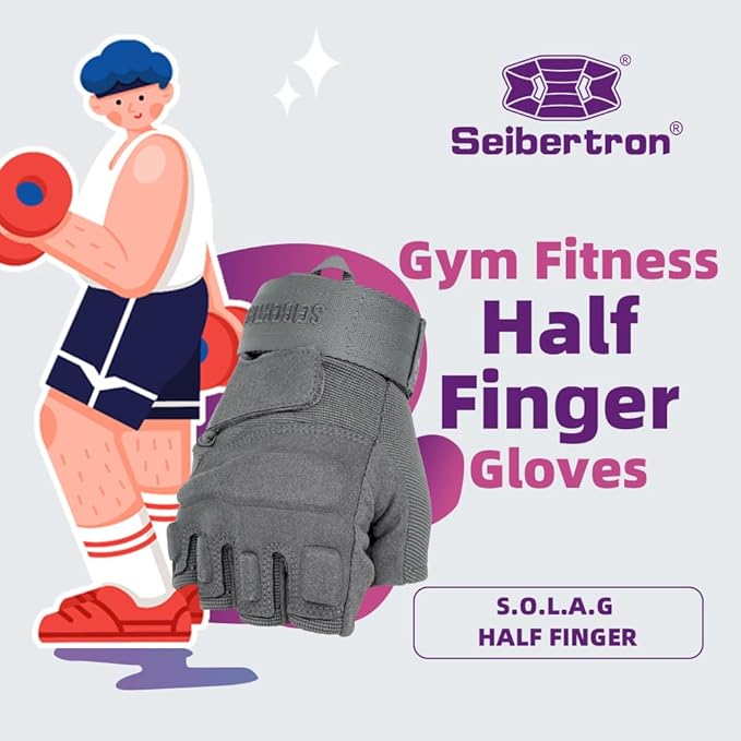 Seibertron Adult Or Youth S.O.L.A.G Sports Outdoor Water Resistant Full Finger Touchscreen Gloves