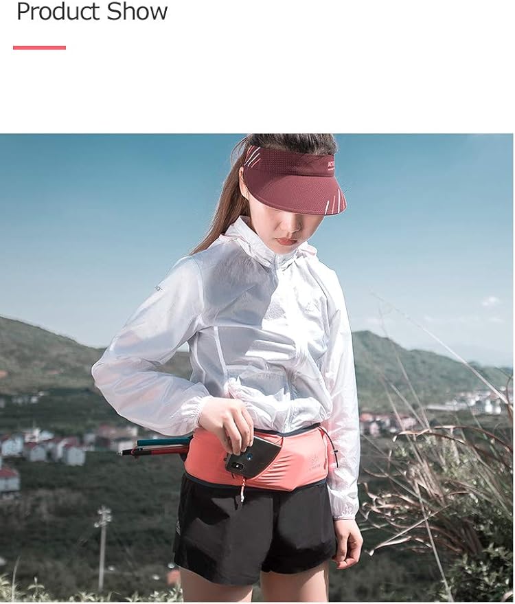 AONIJIE Lovtour Running Belt Waist Pack, Flip Waist Belt,with 250ml Soft Water Bottle Free and Lightweight for Marathon Climbing Jogging Cycling Workout Fitness Mobile Phone Holder