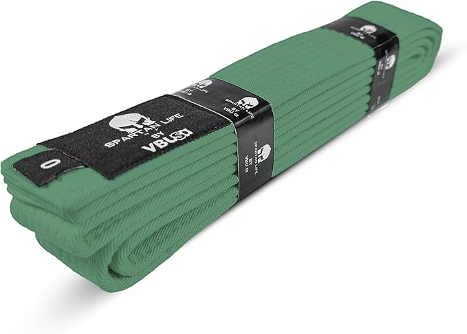 Karate Belt, All-Purpose Martial Arts Belt, Judo, Taekwondo Belt, Durable MMA Color Rank TKD Belt Size 0-6.