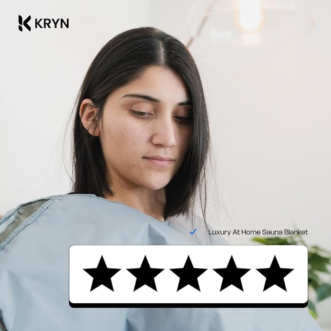 Angora Brands Sauna Blankets for Home Use - Sauna Wrap Full Body - Personal Sauna - Versatile Sauna Wrap- Portable Sauna for Home Relaxation- Sauna Blanket by Kryn