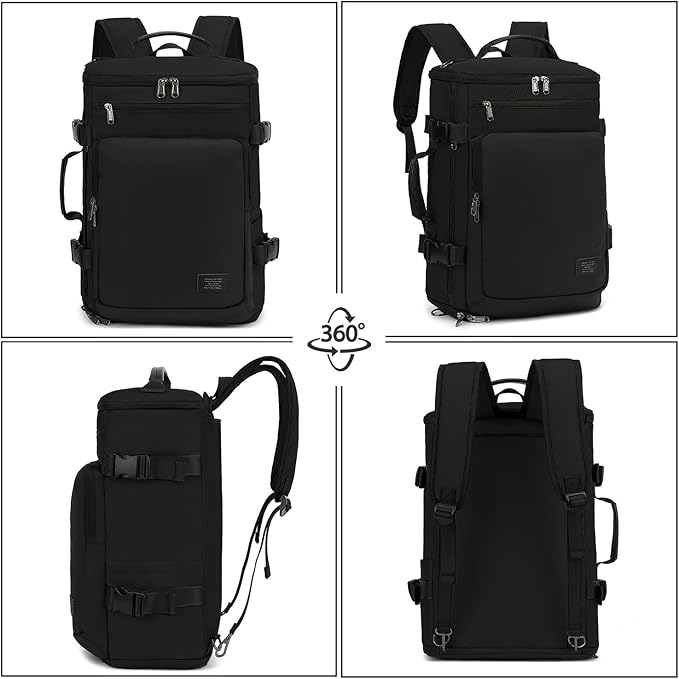 Kalesi Gym Duffle Bag Backpack 4-Way Waterproof with Shoes Compartment for travel Sport Hiking laptop