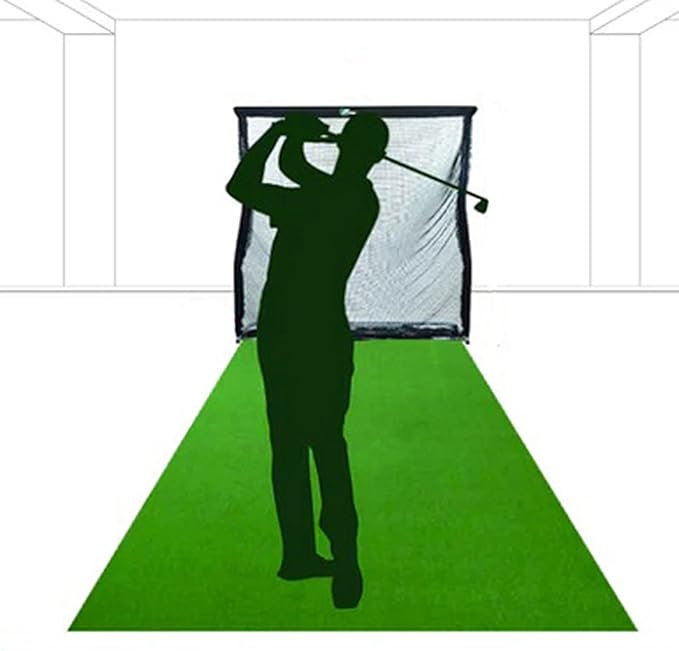 10ft, 15ft, 25ft Sports Practice Netting Sturdy Net Hitting Throwing Pitching Net 150LB Impact Hit Tested Nylon Mesh Netting for Golf, Baseball, Softball, Hockey, Soccer, LAX