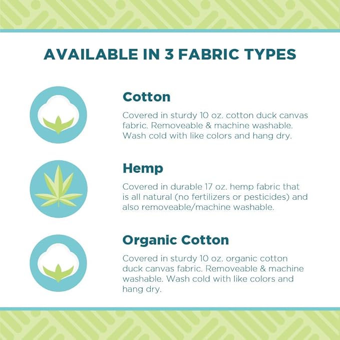 Bean Products Zafu Meditation Pillows for Sitting on Floor, Yoga Cushion, Cotton/Buckwheat Fill Yoga Pillow, Zafu Meditation Cushion, Zen Kneeling Prayer Pad- Made in USA - 14" Round - Earth