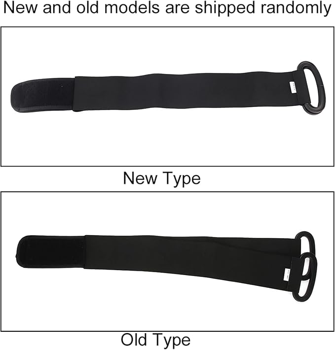 ZJchao Stretching Strap Yoga Strap, Foot Drop Fascitis Plantar Ankle Training Belt, Exercise Strap, Black, OK Cloth