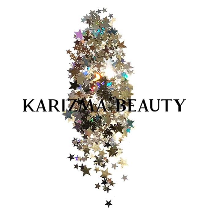 KARIZMA Superstar Glitter - 10g Chunky Face, Hair, Eye & Body Glitter Set for Women - Rave & Festival Accessories