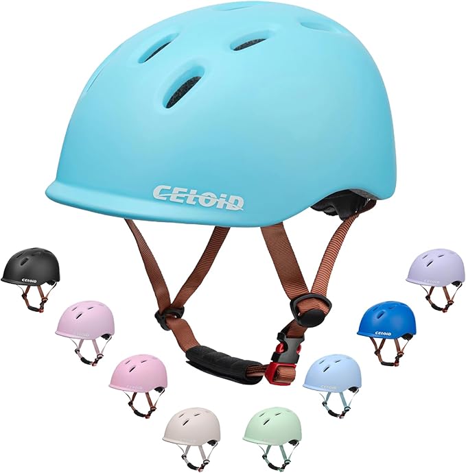 Kids Bike Helmet,Toddler Cyling Helmets for Ages 5-8-9-10-12-14-16Years Youth Boys & Girls,Child Adjustable Multi-Sport Bicycle Skateboard Roller Skate Scooter Balance Skateboarding Helmet