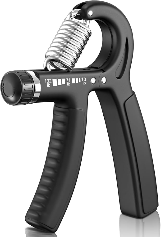 FitBeast Grip Strengthener Forearm Strengthener, Adjustable Hand Grip Strengthener for Strength Training & Rehabilitation, 10-132 lbs Resistance, Ideal for Athletes and Physical Therapy (1 Piece)