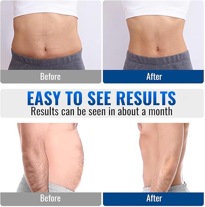 Abs Stimulator, EMS Muscle Stimulator for Gym Home Office, Abdominal Toning Belt Electric Ab Stimulator for Men Women