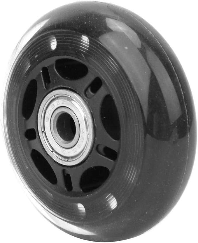 Casters Wheel, 3in Replacement Luggage Suitcase/Scooter Inline Skate Roller Wheels Luggage Cart Accessories Axles Deluxe Repair