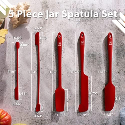 DI ORO Silicone Jar Spatula Set - Image 5