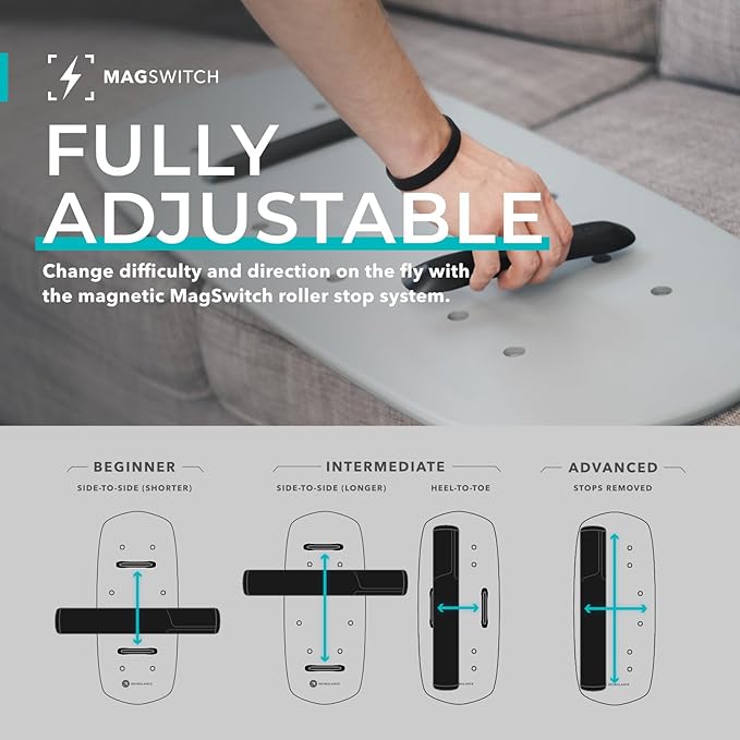 Revbalance Swell 2.0 - Surf & Paddle Balance Board Trainer