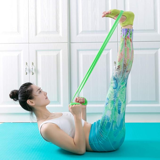 Resistance Bands, Elastic Exercise Bands for Working Out, Physical Therapy, Recovery, Yoga, Pilates, Strength Training