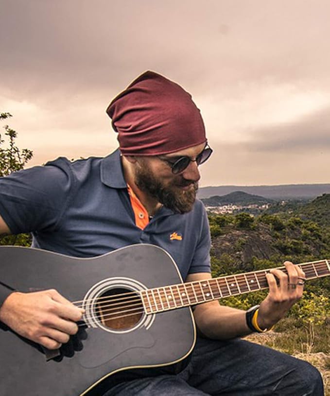 9" Multifunctional Lightweight Beanies Hats Snug Fitting, Running Skull Cap Helmet Liner Sleep Caps