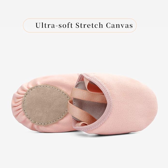 Stelle Half Soles Dance Shoes Women Men Canvas Lyrical Pirouette Ballet Shoes Turners Dance Shoes for Contemporary