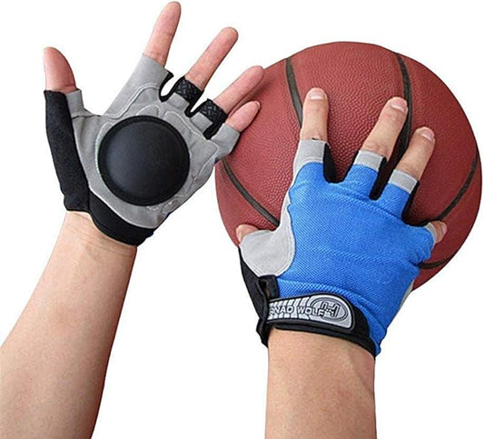 Basketball Dribble Skill Training Assistants,Basketball Dribbling Gloves Finger Training Anti Grip Dribble Gloves for Kids Youth and Adult