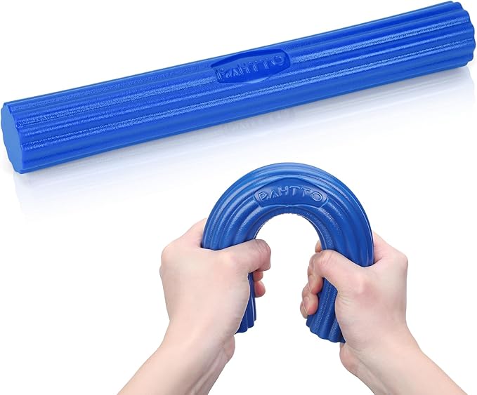 Flexible Resistance Bar for Physical Therapy, Resistance Exercise Twisting Bar for Tennis Elbow, Tendonitis Pain Relief & Grip Strength Improve