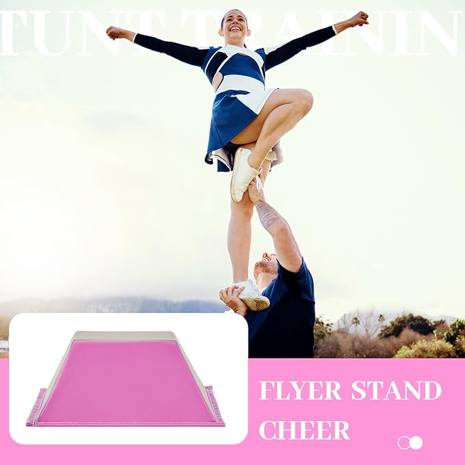 Poen Stunt Training Stand Cheerleading Balance Trainer Cheer Flyer Stand Balance and Flexibility Trainer for Flexibility Core Strength and Conditioning Promotes Kids Adults