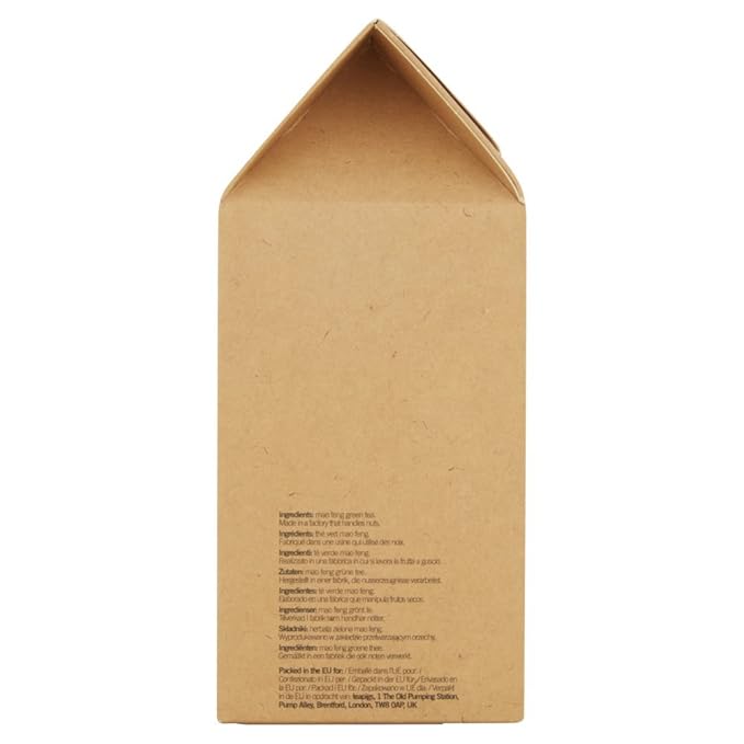 Teapigs Mao Feng Green Tea Bags Made With Whole Leaves, caffeine-free, natural ingredients (1 Pack of 50 Teabags)