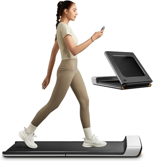 WALKINGPAD Foldable Walking Pad Treadmill for Home Office, Under Desk Treadmill with Adaptive Speed Control, Compact Design for Small Spaces, No Assembly Needed