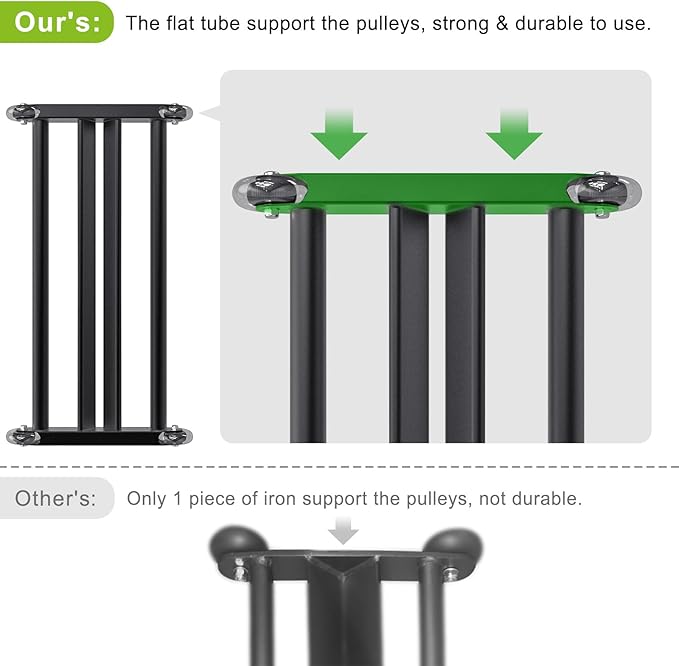 SELEWARE Glute Ham Glider Heavy Duty Ab Glute Glider Machine, Exercise Wheels for Smooth Hamstring Curl Abdominal and Leg Workouts, Multifunctional Ab Glute Machine for Home & Commercial Gym