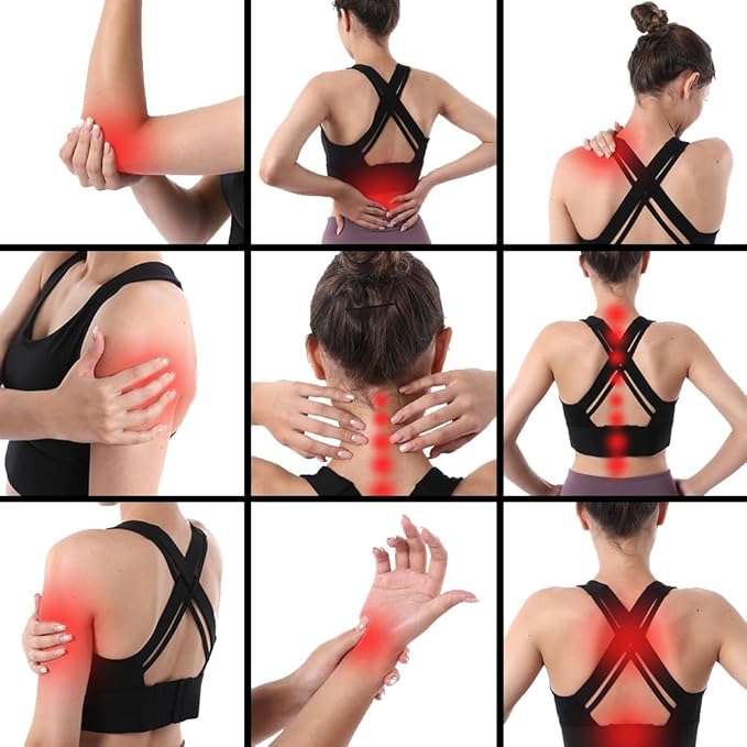 Muscle Roller Stick for Athletes - Deep Tissue Fascia Blaster & Roller Massager for Myofascial Pain Relief - Handheld Physical Therapy & Recovery Tool(Purple White-18 inch)