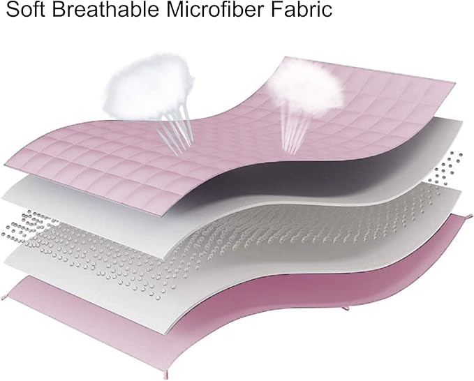 L'AGRATY Weighted Blanket - 88"x104" 20lbs Cooling Breathable Heavy Blanket Microfiber Material with Glass Beads for Adult All-Season Summer Fall Winter Soft Thick Comfort