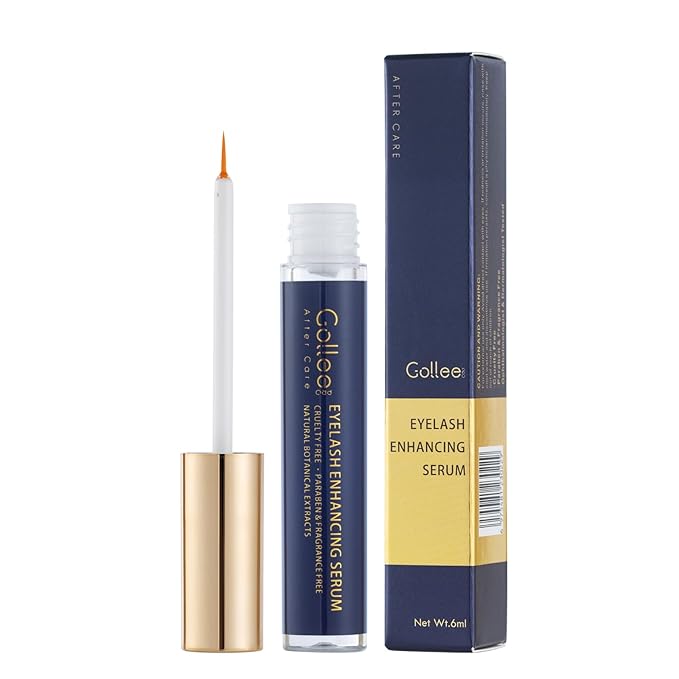 Eye Lash Serum for Fuller & Longer Looking Advanced Lash Enhancing Treatment Eyebrow Growth Support Serum with Natural Formula, 6ml