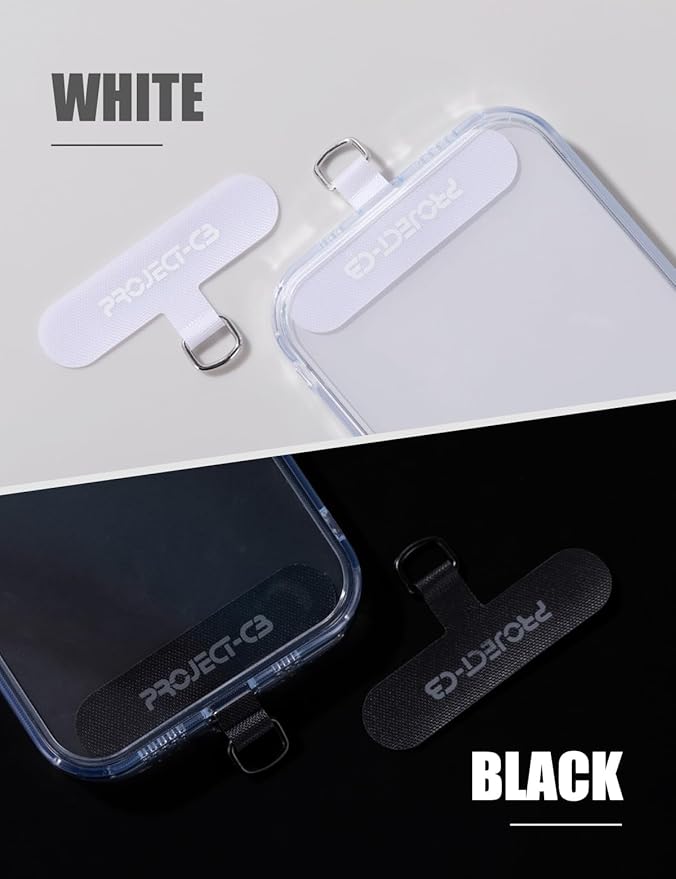 project-cb Phone Wrist Strap×1,Phone Tether Tab×2,Phone Wristlet,Phone Lanyard Wrist Strap,Key Holder,KeyChain,Key Ring×2(Titanblue-S)