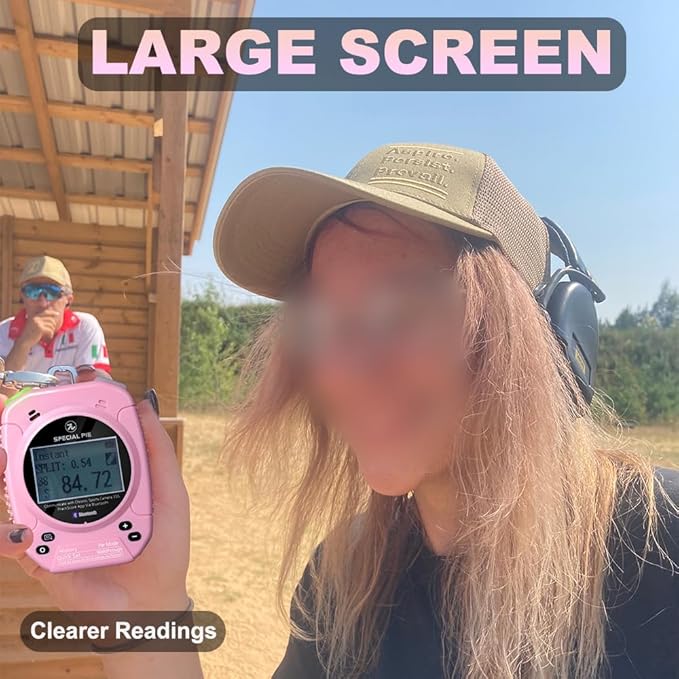 Shot Timer for Shooting Competition,Official Shot Timers in IPSC,Seamless Connection Device,Shooting Timer for Training&Dry Fire