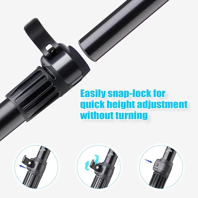 2 Set of 3 Pieces Sup Paddle Board Paddle Kayak Adjustable Stand up Oar Aluminum Alloy Lightweight Replacement Paddleboard Detachable Aluminum Alloy Shaft for Surfing Fishing