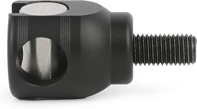 AMEYXGS Archery Bow Stabilizer for Compound Bow, 3K Carbon Fiber 6", 8", 10", 12" 15" Rods, Damping System, Weights Kit, Single Side V-Bar Mount,Quick Disconnect