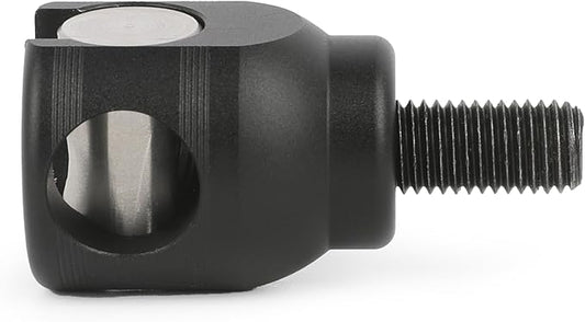 AMEYXGS Archery Bow Stabilizer for Compound Bow, 3K Carbon Fiber 6", 8", 10", 12" 15" Rods, Damping System, Weights Kit, Single Side V-Bar Mount,Quick Disconnect