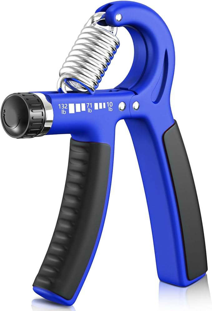 FitBeast Grip Strengthener Forearm Strengthener, Adjustable Hand Grip Strengthener for Strength Training & Rehabilitation, 10-132 lbs Resistance, Ideal for Athletes and Physical Therapy (1 Piece)