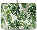 Tropical Palm Leaves Dish Drying Mat by Kwlegh